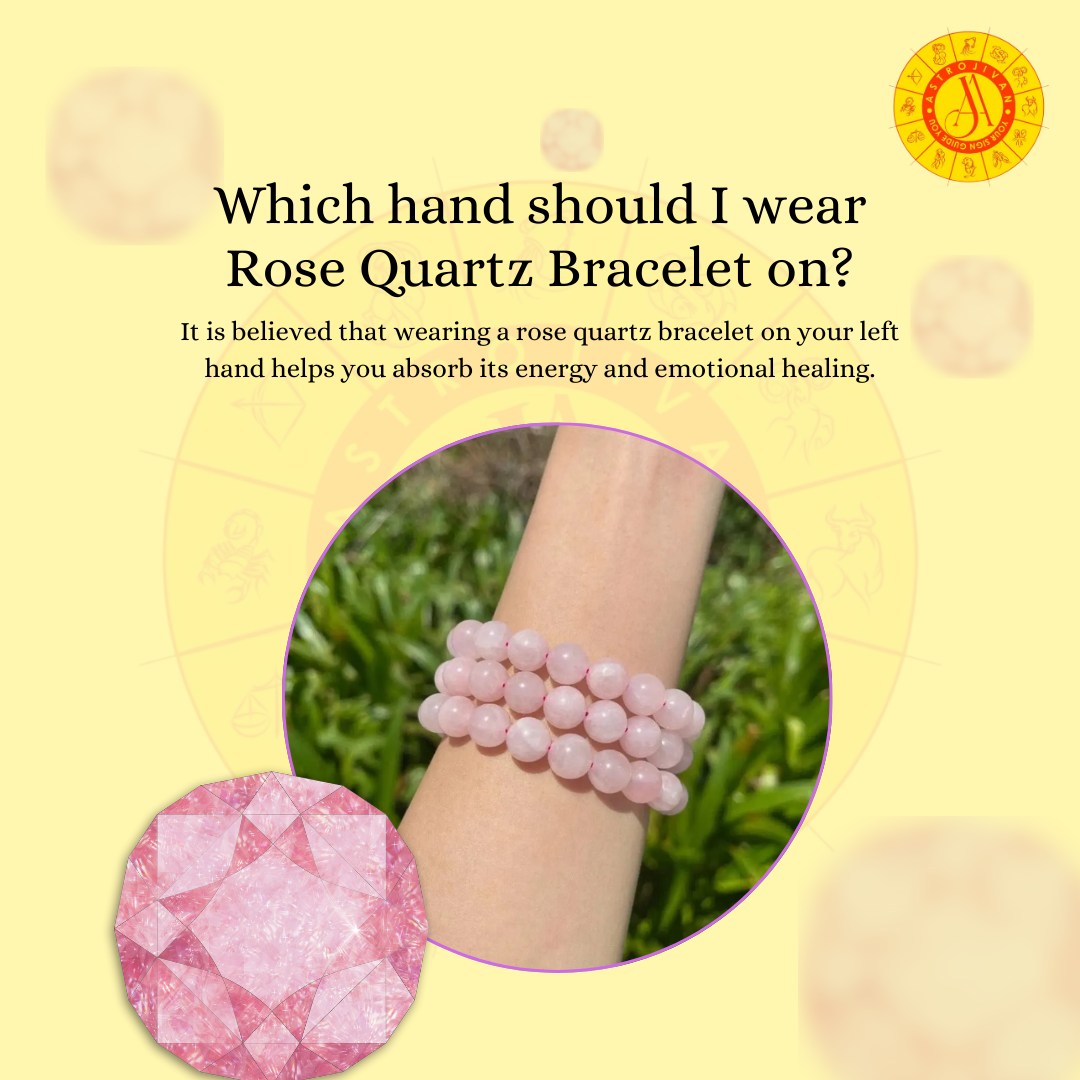 Rose Quartz Bracelet – Stone of Love & Harmony 💖