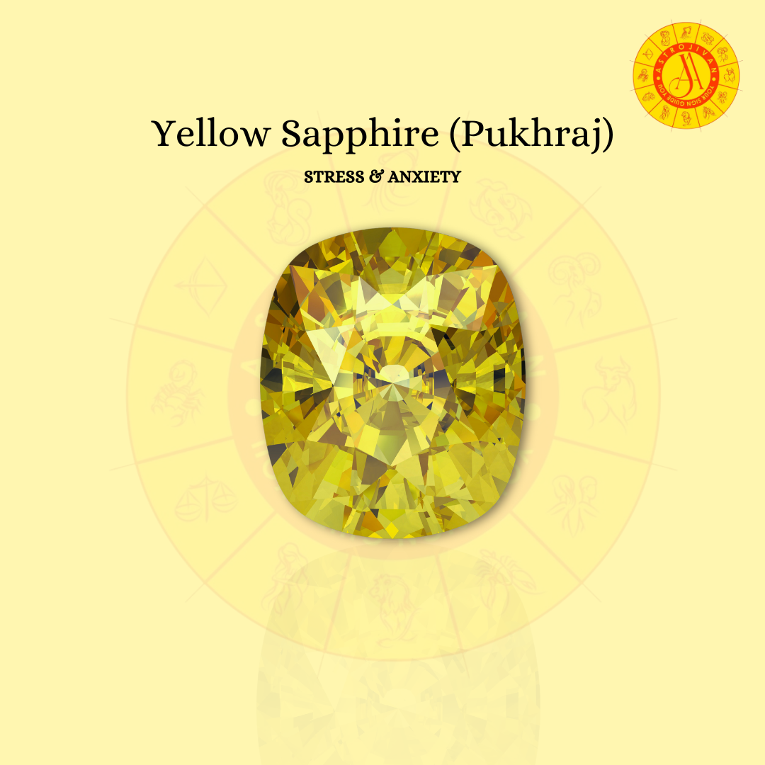 Yellow Sapphire (Pukhraj) Gemstone – Beacon of Prosperity & Wisdom