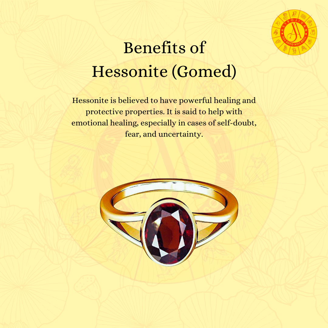 Hessonite (Gomed): Gem of Confidence & Prosperity