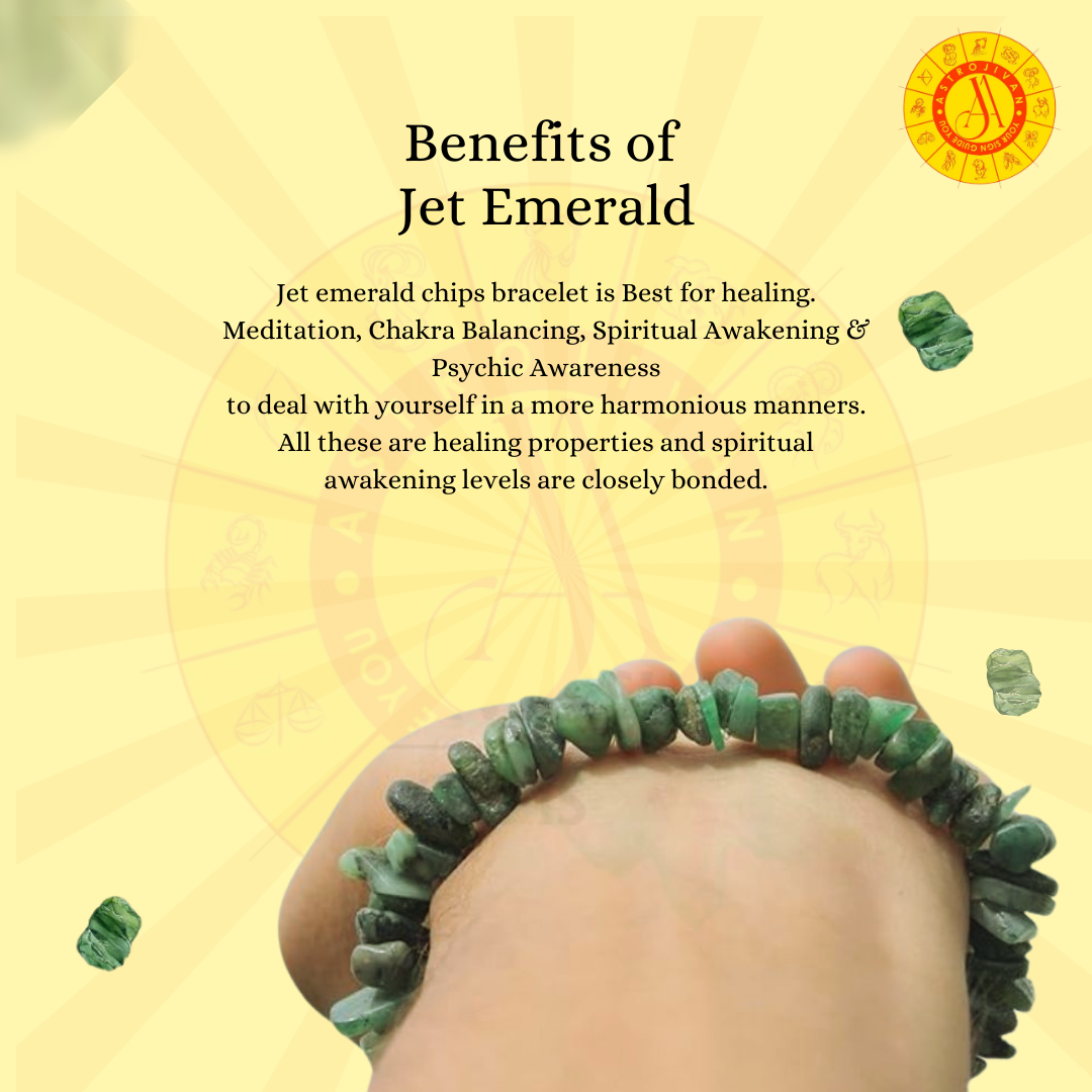 Emerald Bracelet – Stone of Love, Wisdom & Prosperity