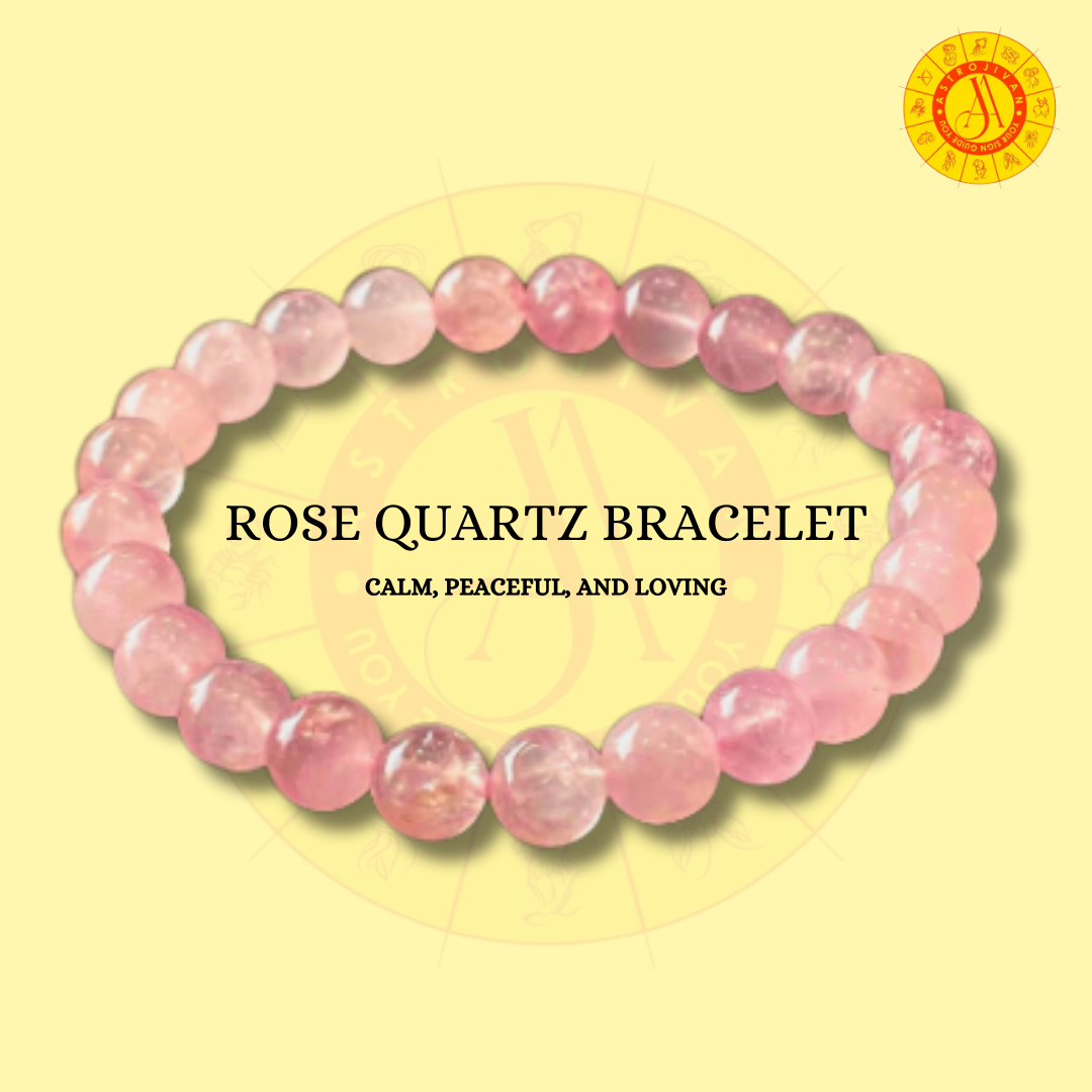 Rose Quartz Bracelet – Stone of Love & Harmony 💖